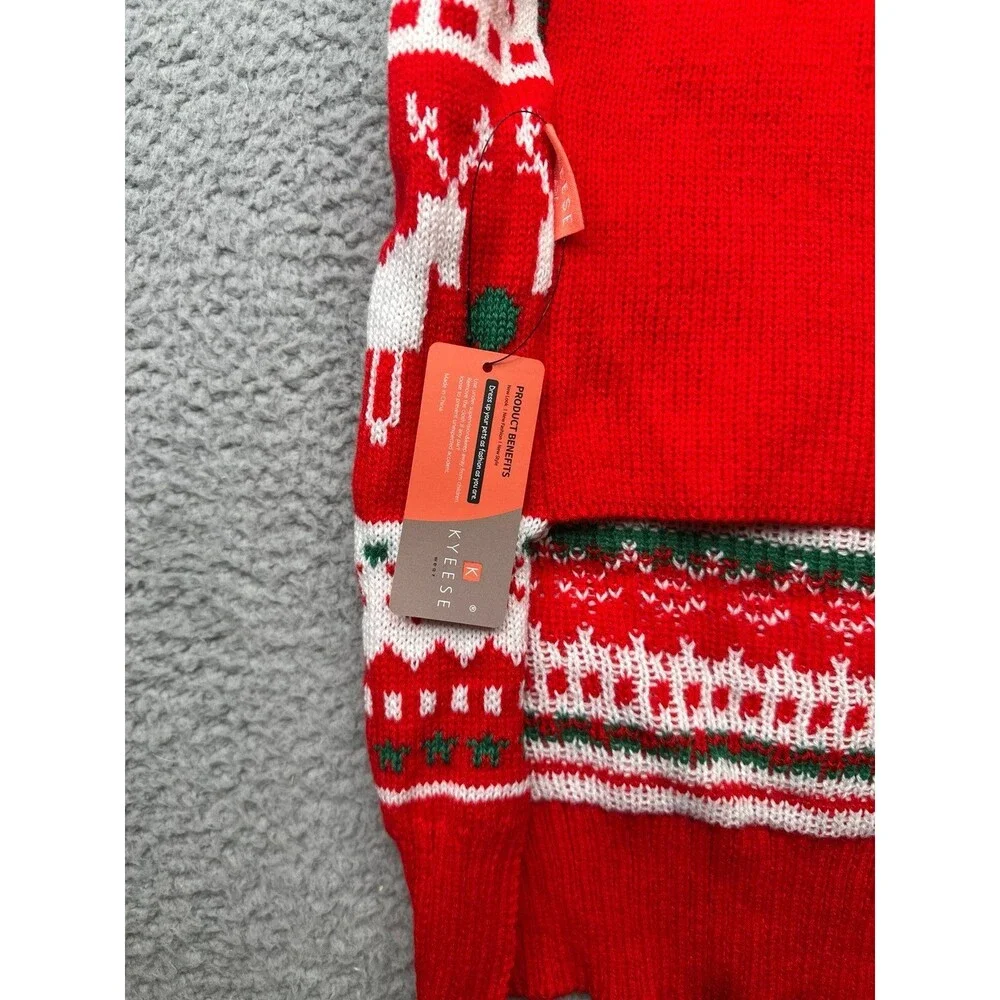 Dog Holiday Sweater made by Kyesse xl NWT
